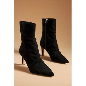 NWOB Dolce Vita Fernly Womens Boots Black Suede Size 6.5